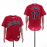 Indians 12 Francisco Lindor Red Flexbase Jersey Sguo,baseball caps,new era cap wholesale,wholesale hats